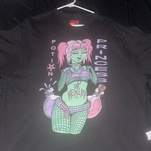 “Potion Princess” teen hearts tee
